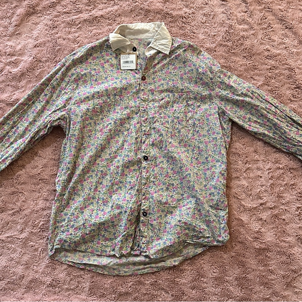 Floral Button-Up Shirt